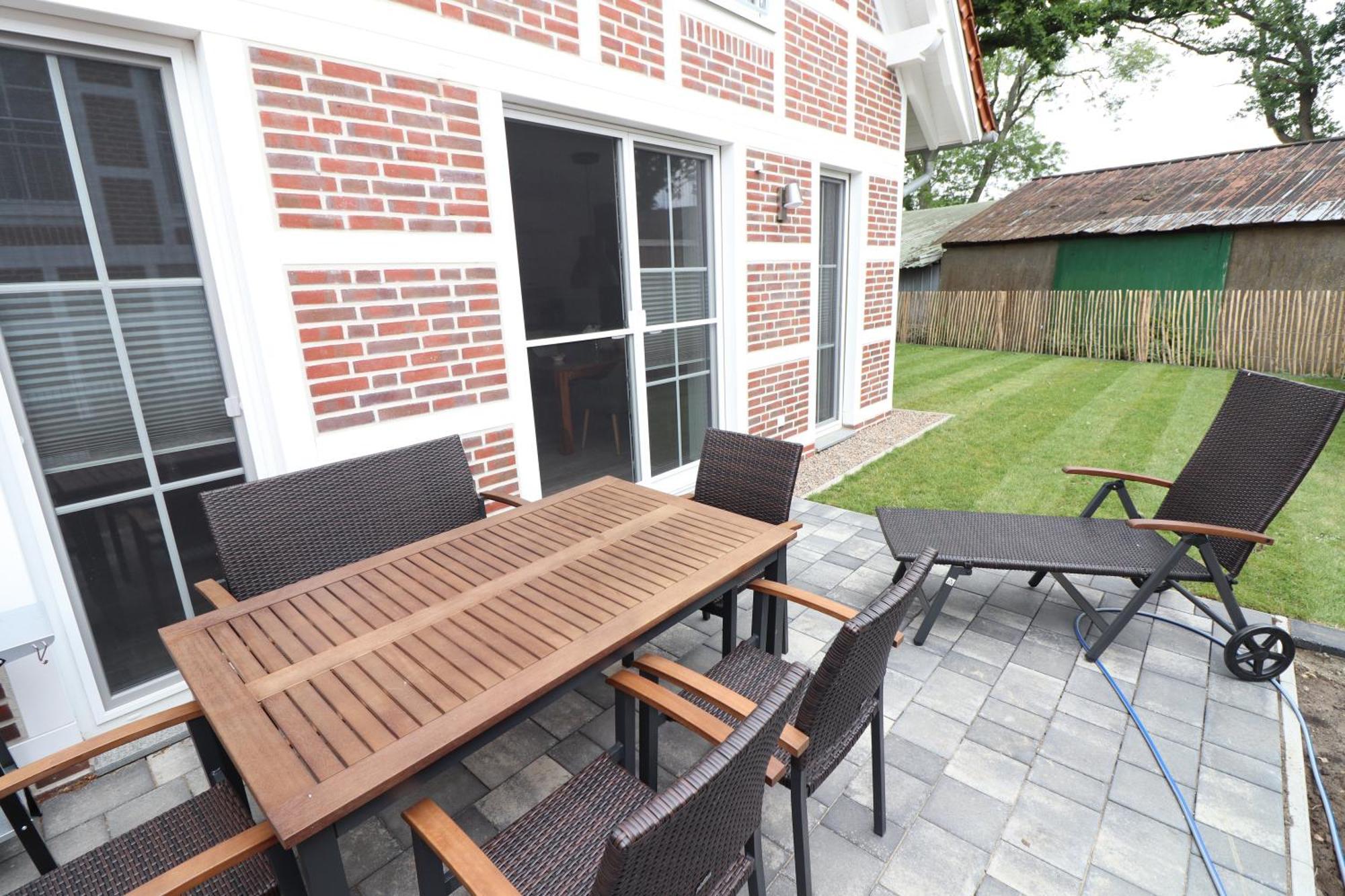Ferienhaus im Angerdorf Cuxhaven Exterior foto