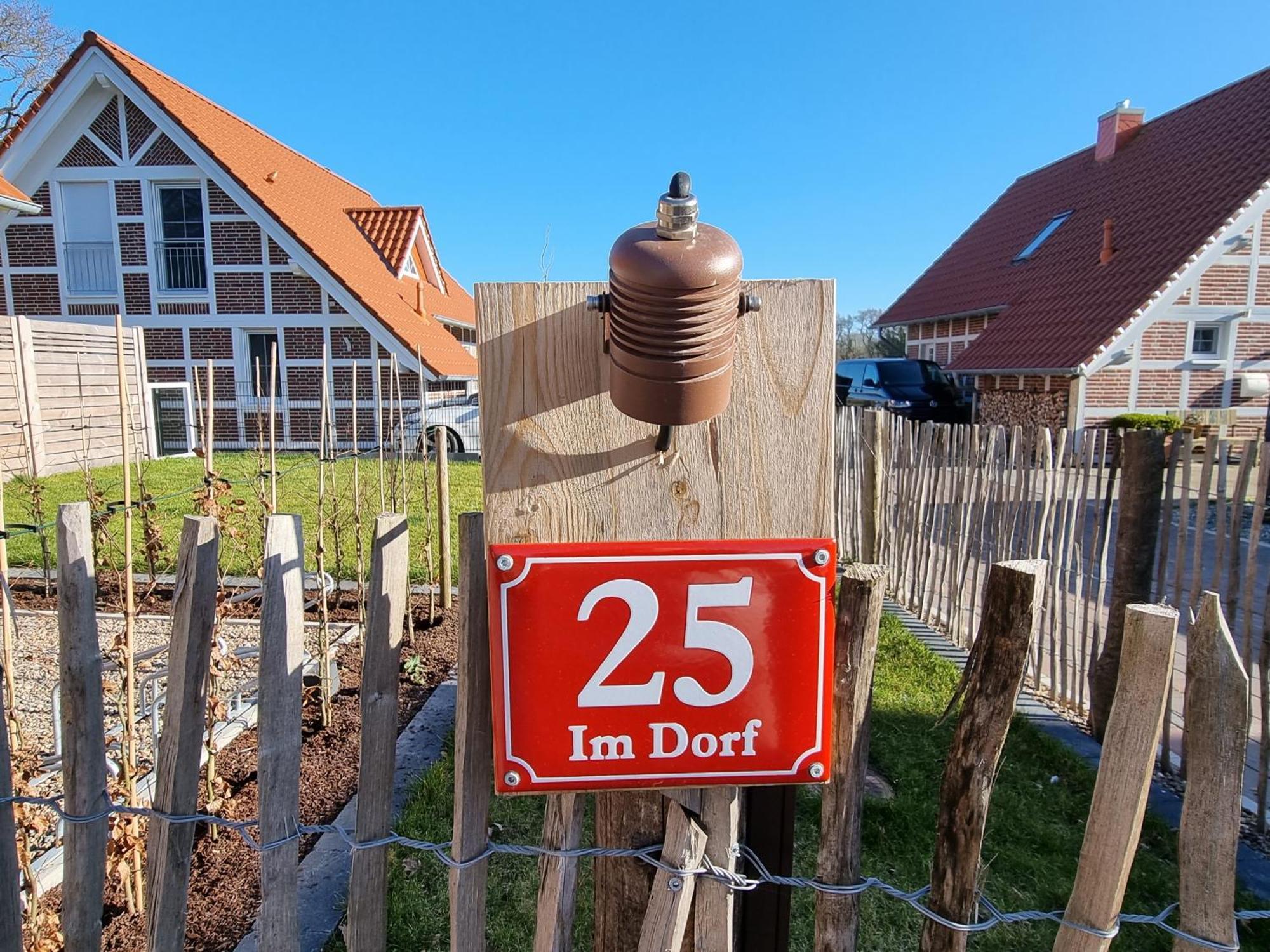 Ferienhaus im Angerdorf Cuxhaven Exterior foto